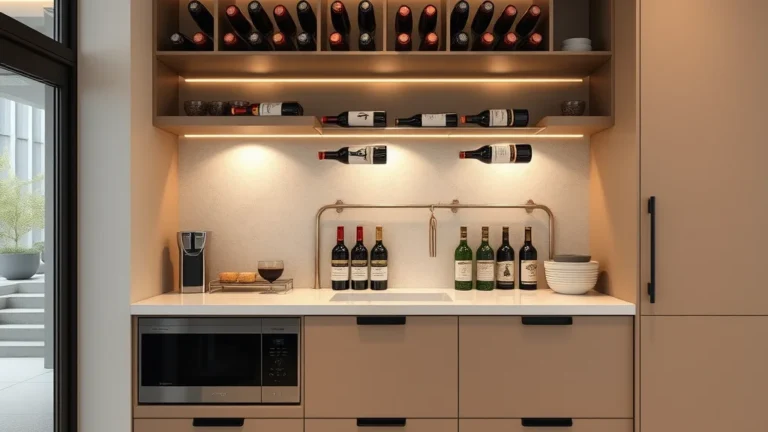 Maximize Kitchen Space with These Kitchen Unit Wine Rack Hacks - Home Idea