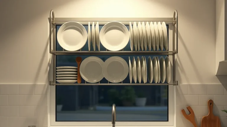 Maximize Kitchen Space with These Plate Kitchen Rack Hacks - Home Idea