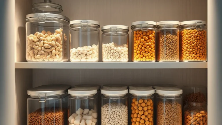 Maximize Space with Clear Containers For Pantry Storage - Home Idea