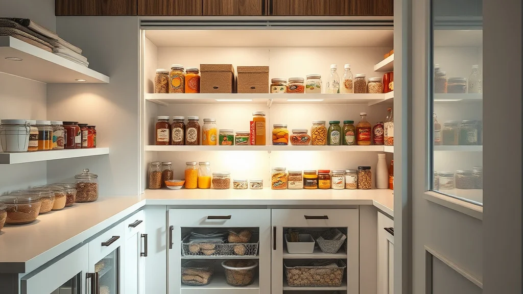Organize Your Pantry with Food Storage Pantry - Home Idea