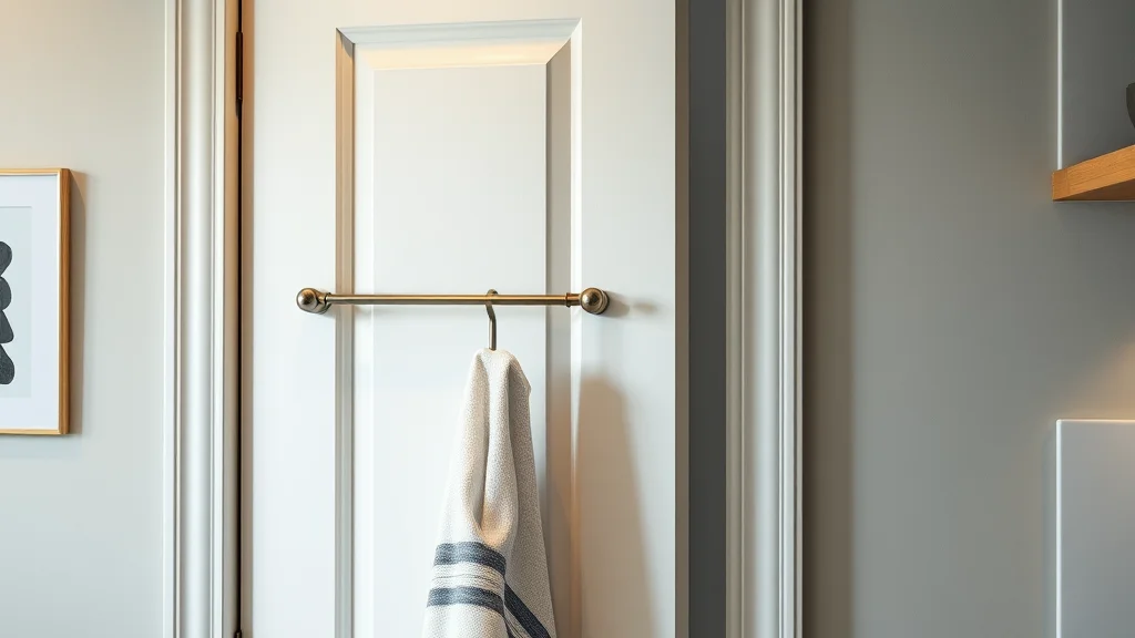 Over The Door Kitchen Towel Rack Ideas for a Tidy Doors - Home Idea