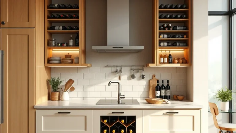 Smart Kitchen Furniture Wine Rack Ideas for Busy Cooks - Home Idea