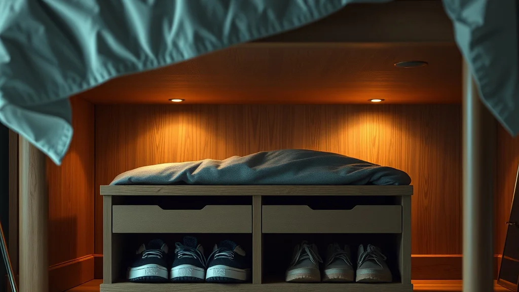 Space-Saving Secrets: Under the Bed Shoe Storage with Wheels - Home Idea