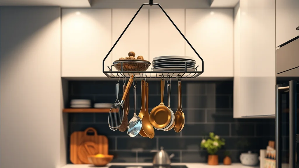 The Best Hanging Rack In Kitchen Options for Small Kitchen - Home Idea