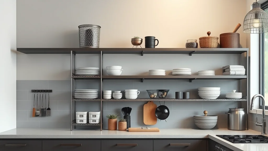 The Ultimate List of Metal Storage Racks For Kitchen Designs - Home Idea