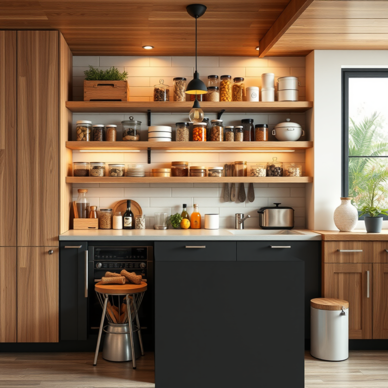 The practical guide to food containers storage in the pantry - Home Idea