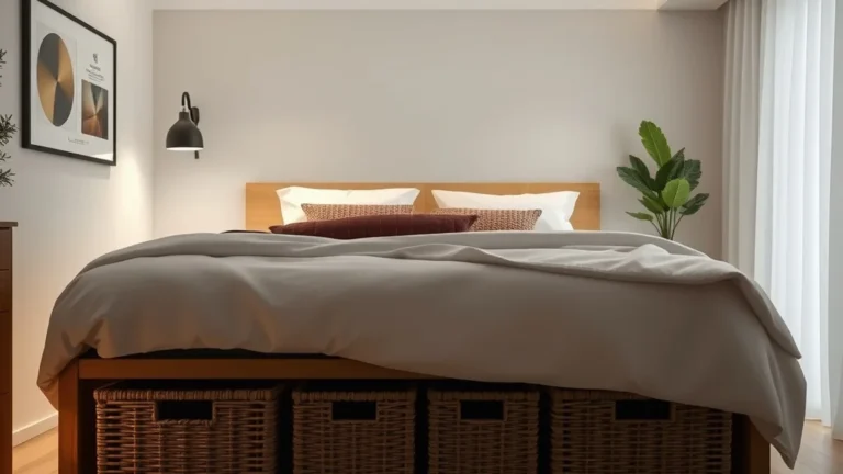 Transform Your Room with Wicker Under Bed Storage - Home Idea