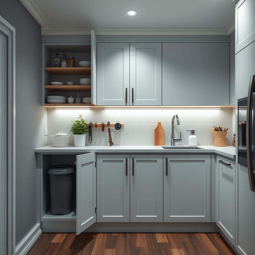 everyday kitchen items storage in your kitchen cabinets: simple systems that fit real kitchens (no remodel) - Home Idea