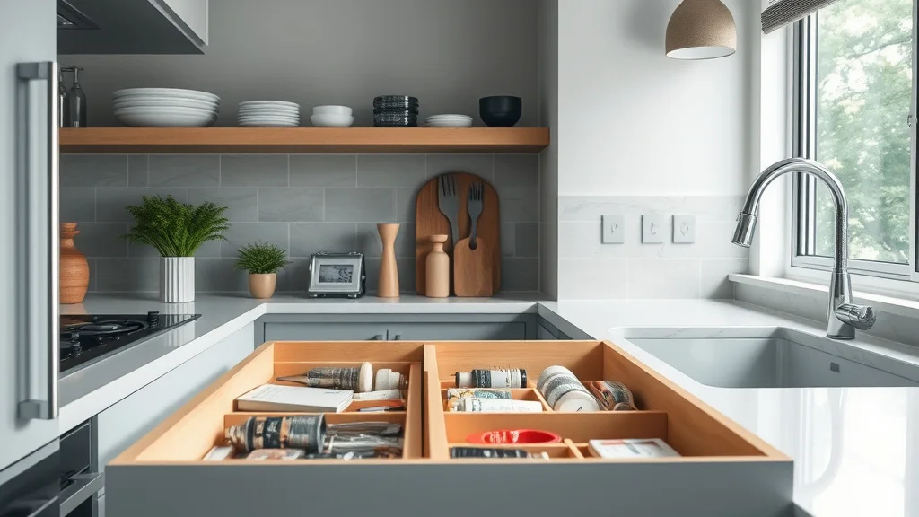 Kitchen Drawer Organization On A Budget - Home Idea